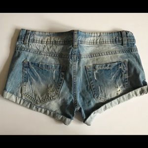 Forever 21 premium denim shorts